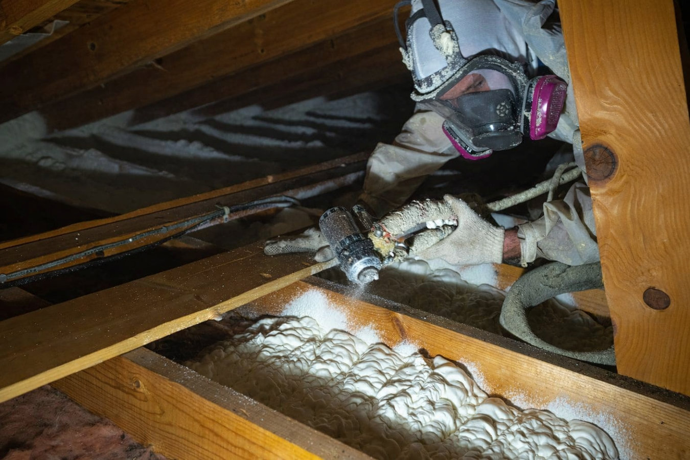 Attic air sealing